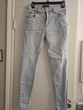 Wax Jean Pale Blue Skinny Jeans
